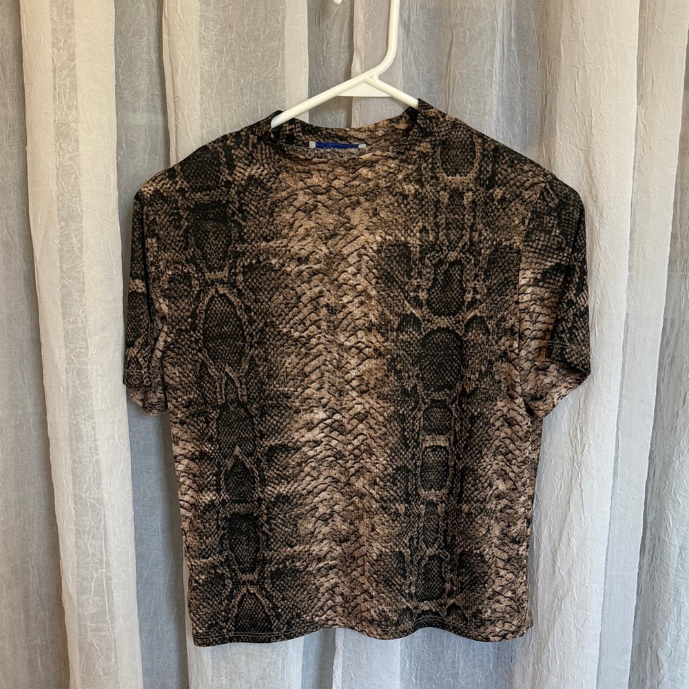 Snake Print T-Shirt
